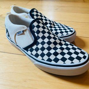 VANS KIDS CHECKERBOARD SLIP-ON (SIZE YOUTH 6)